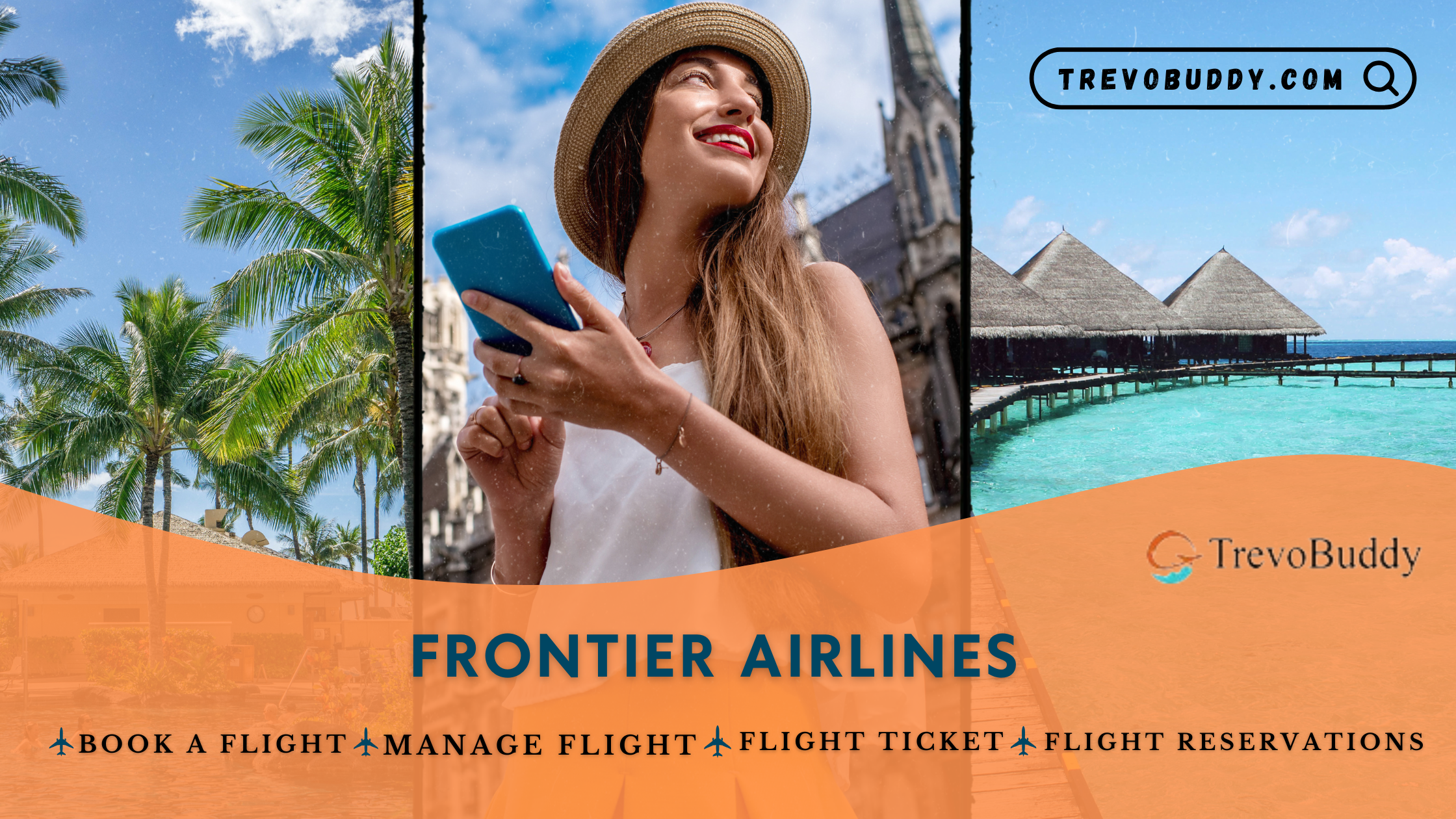 Frontier Airlines Manage Booking, tickets, Flight, Reservations